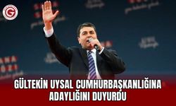 Gültekin Uysal Cumhurbaşkanlığına Adaylığını Duyurdu