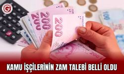 Kamu işçilerinin zam talebi belli oldu