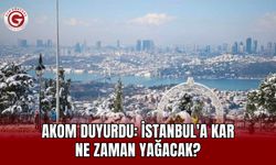 AKOM duyurdu: İstanbul'a kar ne zaman yağacak?