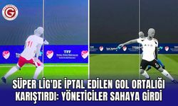 Süper Lig'de iptal edilen gol ortalığı karıştırdı: Yöneticiler sahaya girdi