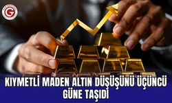 Kıymetli maden altın düşüşünü üçüncü güne taşıdı