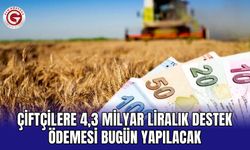 Çiftçilere 4,3 Milyar Liralık Destek Ödemesi Bugün Yapılacak