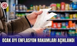 Ocak ayı enflasyon rakamları açıklandı