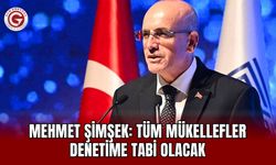 Mehmet Şimşek: Tüm Mükellefler Denetime Tabi Olacak