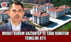 Murat Kurum Gaziantep’te 1360 konutun temelini attı