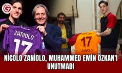 Nicolo Zaniolo, Muhammed Emin Özkan'ı unutmadı