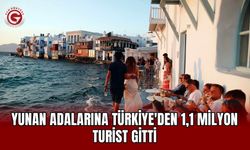 Yunan adalarına Türkiye'den 1,1 milyon turist gitti