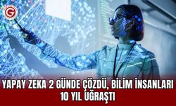 Yapay Zeka 2 Günde Çözdü, Bilim İnsanları 10 Yıl Uğraştı