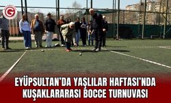 Eyüpsultan’da Yaşlılar Haftası’nda Kuşaklararası Bocce Turnuvası