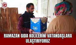 Ramazan gıda kolilerini vatandaşlara ulaştırıyoruz