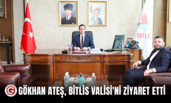 Gökhan Ateş, Bitlis Valisi'ni Ziyaret Etti