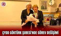 ÇYDD Göktürk Şubesi'nde Görev Değişimi