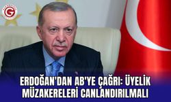 Erdoğan'dan AB'ye Çağrı: Üyelik Müzakereleri Canlandırılmalı