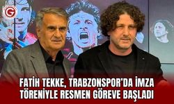 Fatih Tekke, Trabzonspor’da imza töreniyle resmen göreve başladı