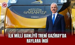 İlk milli banliyö treni Gaziray'da raylara indi