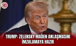 Trump: Zelensky Maden Anlaşmasını İmzalamaya Hazır