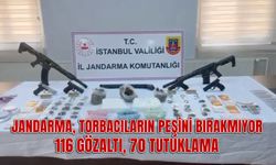 Jandarma, Torbacıların Peşini Bırakmıyor: 116 Gözaltı, 70 Tutuklama