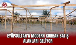 Eyüpsultan’a modern kurban satış alanları geliyor
