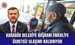 Karabük Belediye Başkanı Emekliye Ücretsiz Ulaşımı Kaldırıyor
