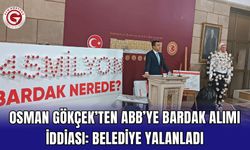 Osman Gökçek’ten ABB’ye Bardak Alımı İddiası: Belediye Yalanladı