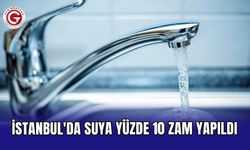 İstanbul'da suya yüzde 10 zam yapıldı