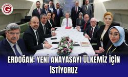 Erdoğan: Yeni anayasayı ülkemiz için istiyoruz
