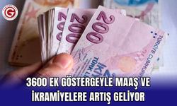 3600 ek göstergeyle maaş ve ikramiyelere artış geliyor