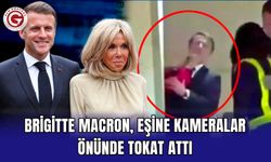 Brigitte Macron, eşine kameralar önünde tokat attı