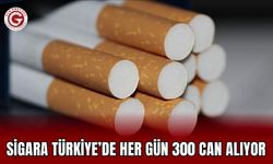Sigara Türkiye’de Her Gün 300 Can Alıyor