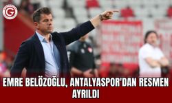 Emre Belözoğlu, Antalyaspor'dan Resmen Ayrıldı