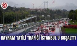 Bayram tatili trafiği İstanbul'u boşalttı