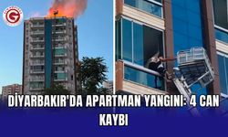 Diyarbakır'da apartman yangını: 4 can kaybı