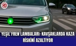 Yeşil Fren Lambaları: Kavşaklarda Kaza Riskini Azaltıyor