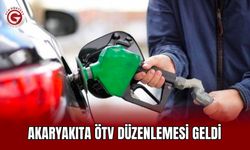 Akaryakıta ÖTV Düzenlemesi Geldi