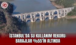 İstanbul’da Su Kullanım Rekoru: Barajlar %55’in Altında