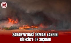 Sakarya’daki Orman Yangını Bilecik’e de Sıçradı