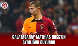 Galatasaray, Mathias Ross'un Ayrılığını Duyurdu