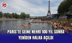 Paris’te Seine Nehri 100 yıl sonra yeniden halka açıldı