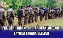 PKK silah bırakıyor: Tarihi anlar canlı yayınla ekrana gelecek