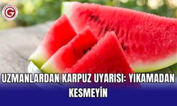 Uzmanlardan karpuz uyarısı: Yıkamadan kesmeyin