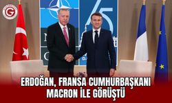 Erdoğan, Fransa Cumhurbaşkanı Macron ile Görüştü