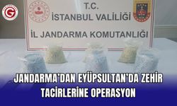 Jandarma’dan Eyüpsultan’da zehir tacirlerine operasyon