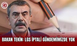 Bakan Tekin: LGS İptali Gündemimizde Yok