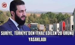 Suriye, Türkiye’den ithal edilen 20 ürünü yasakladı