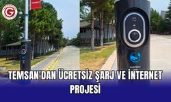 TEMSAN'dan ücretsiz şarj ve internet projesi