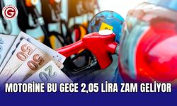 Motorine bu gece 2,05 lira zam geliyor