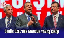 Özgür Özel’den Mansur Yavaş çıkışı