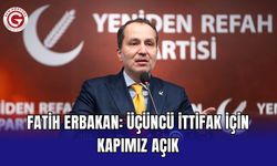 Fatih Erbakan: Üçüncü ittifak için kapımız açık