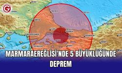 Marmaraereğlisi'nde 5 büyüklüğünde deprem