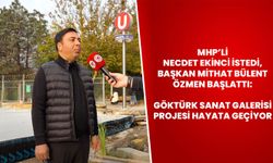 MHP’li Necdet Ekinci İstedi, Başkan Mithat Bülent Özmen Başlattı: Göktürk Sanat Galerisi Projesi Hayata Geçiyor